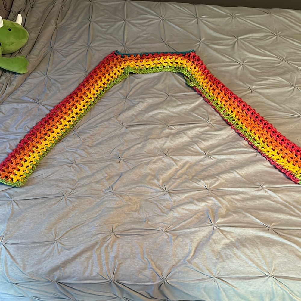 Crochet just arms top